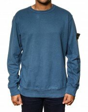 Stone Island Crew Neck Sweater Blue BLUE 00062798